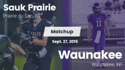 Matchup: Sauk Prairie High vs. Waunakee  2019