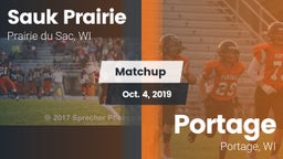 Matchup: Sauk Prairie High vs. Portage  2019