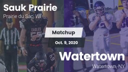 Matchup: Sauk Prairie High vs. Watertown  2020