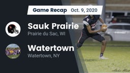 Recap: Sauk Prairie  vs. Watertown  2020