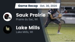 Recap: Sauk Prairie  vs. Lake Mills  2020