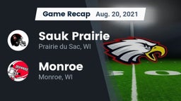 Recap: Sauk Prairie  vs. Monroe  2021