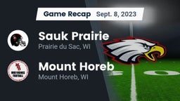 Recap: Sauk Prairie  vs. Mount Horeb  2023