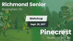 Matchup: Richmond Senior High vs. Pinecrest  2017