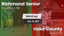 Matchup: Richmond Senior High vs. Hoke County  2017