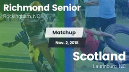 Matchup: Richmond Senior High vs. Scotland  2018