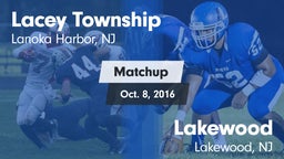 Matchup: Lacey Township High vs. Lakewood  2016