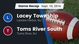 Recap: Lacey Township  vs. Toms River South  2016