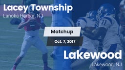 Matchup: Lacey Township High vs. Lakewood  2017