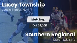 Matchup: Lacey Township High vs. Southern Regional  2017