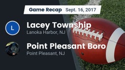 Recap: Lacey Township  vs. Point Pleasant Boro  2017