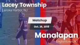 Matchup: Lacey Township High vs. Manalapan  2018