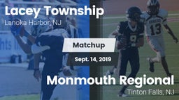 Matchup: Lacey Township High vs. Monmouth Regional  2019