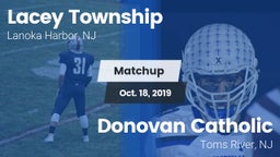 Matchup: Lacey Township High vs. Donovan Catholic  2019