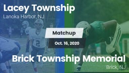 Matchup: Lacey Township High vs. Brick Township Memorial  2020