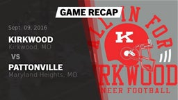 Recap: Kirkwood  vs. Pattonville  2016