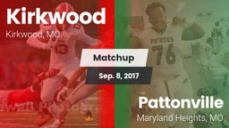 Matchup: Kirkwood  vs. Pattonville  2017