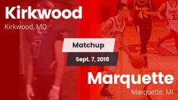 Matchup: Kirkwood  vs. Marquette  2018