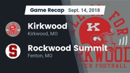 Recap: Kirkwood  vs. Rockwood Summit  2018