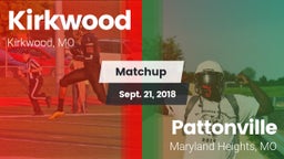 Matchup: Kirkwood  vs. Pattonville  2018