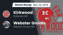 Recap: Kirkwood  vs. Webster Groves  2018