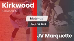 Matchup: Kirkwood  vs. JV Marquette 2019