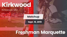 Matchup: Kirkwood  vs. Freshman Marquette 2019
