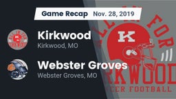 Recap: Kirkwood  vs. Webster Groves  2019