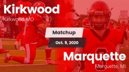 Matchup: Kirkwood  vs. Marquette  2020