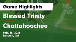 Blessed Trinity  vs Chattahoochee  Game Highlights - Feb. 28, 2023