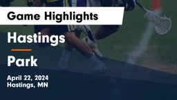 Hastings  vs Park  Game Highlights - April 22, 2024