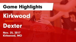 Kirkwood  vs Dexter  Game Highlights - Nov. 25, 2017