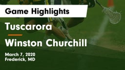 Tuscarora  vs Winston Churchill  Game Highlights - March 7, 2020