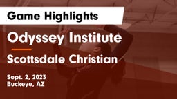 Odyssey Institute vs Scottsdale Christian  Game Highlights - Sept. 2, 2023