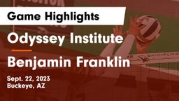 Odyssey Institute vs Benjamin Franklin  Game Highlights - Sept. 22, 2023