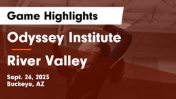 Odyssey Institute vs River Valley Game Highlights - Sept. 26, 2023