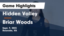 Hidden Valley  vs Briar Woods  Game Highlights - Sept. 9, 2023