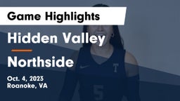 Hidden Valley  vs Northside  Game Highlights - Oct. 4, 2023