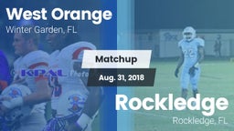 Matchup: West Orange High vs. Rockledge  2018