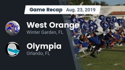 Recap: West Orange  vs. Olympia  2019