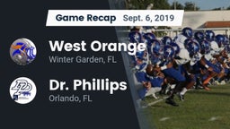 Recap: West Orange  vs. Dr. Phillips  2019