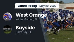 Recap: West Orange  vs. Bayside  2022
