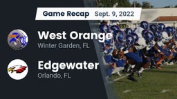 Recap: West Orange  vs. Edgewater  2022