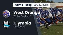Recap: West Orange  vs. Olympia  2022