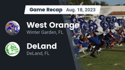 Recap: West Orange  vs. DeLand  2023