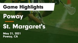 Poway  vs St. Margaret's Game Highlights - May 21, 2021