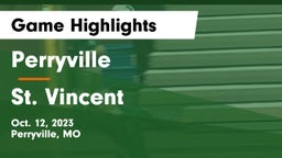 Perryville  vs St. Vincent  Game Highlights - Oct. 12, 2023