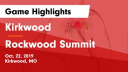 Kirkwood  vs Rockwood Summit  Game Highlights - Oct. 22, 2019