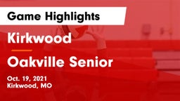 Kirkwood  vs Oakville Senior  Game Highlights - Oct. 19, 2021