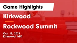 Kirkwood  vs Rockwood Summit  Game Highlights - Oct. 18, 2021